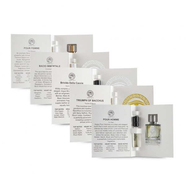 Argos Discovery Sample Set of 5 Fragrance